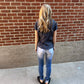 Abby Flutter Tee in SuperNova