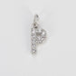 Silver Initial Charms A-Z