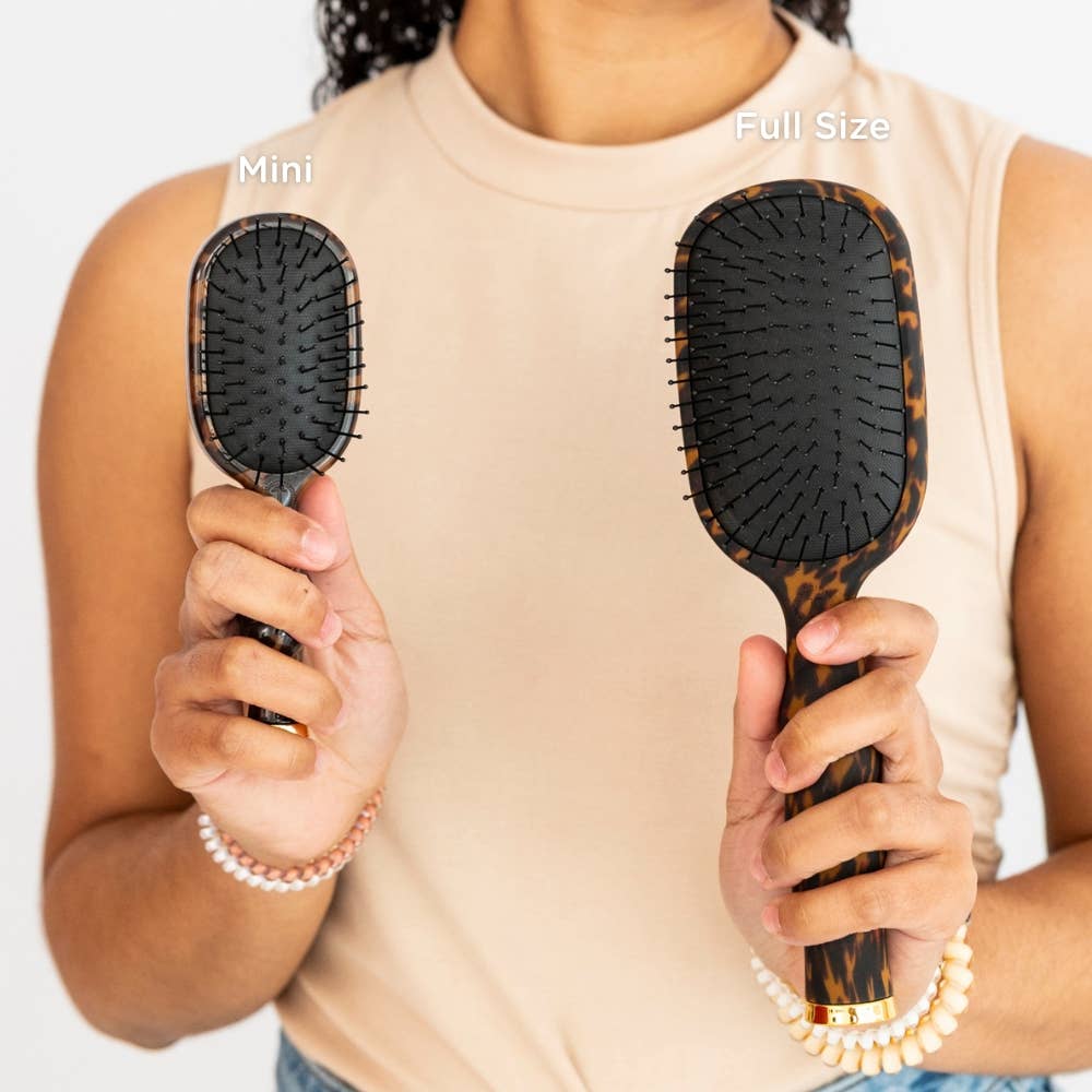 Mini Detangler Brush Tortoise Medium