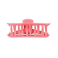 Calming Coral Medium Open Hair Clip