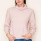 Marlee Tunic Sweater in Blush