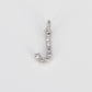 Silver Initial Charms A-Z