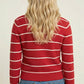 Rachel Bow Tie Sweater in Red