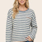 Blair Striped Crewneck
