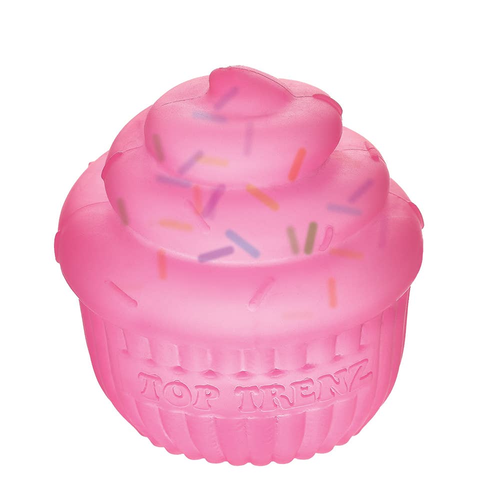 Super Duper Sugar Squisher Toy Sprinkle Filled Cupcakes