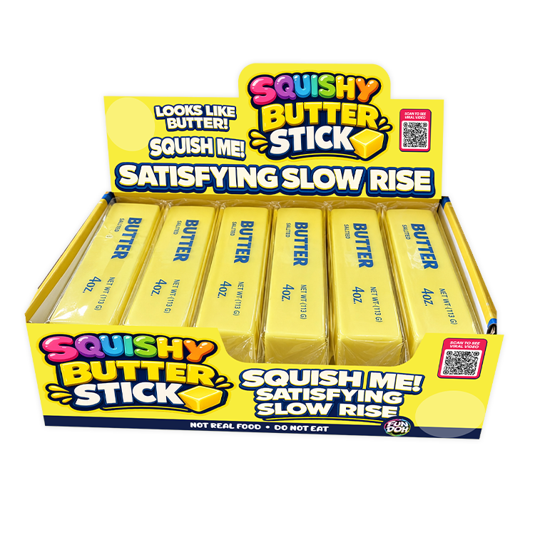 Small Butter Stick Slow Rise Fidget Toy