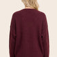 Carrie Cardigan in Burgundy
