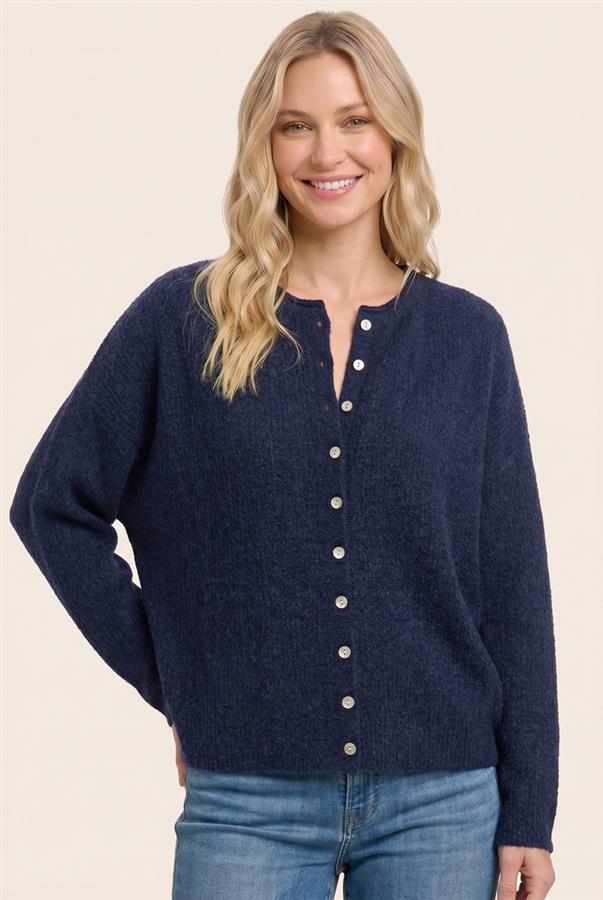 Carrie Cardigan in Navy