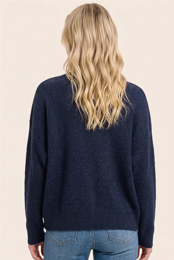 Carrie Cardigan in Navy