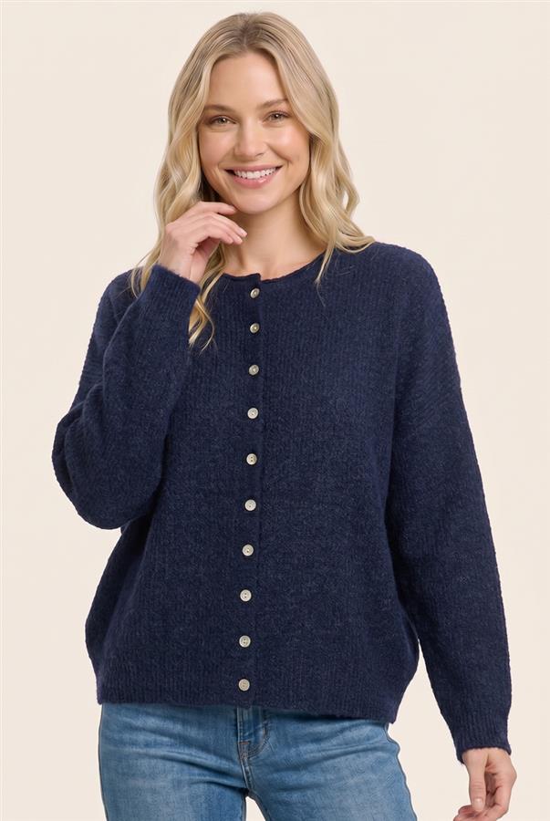 Carrie Cardigan in Navy