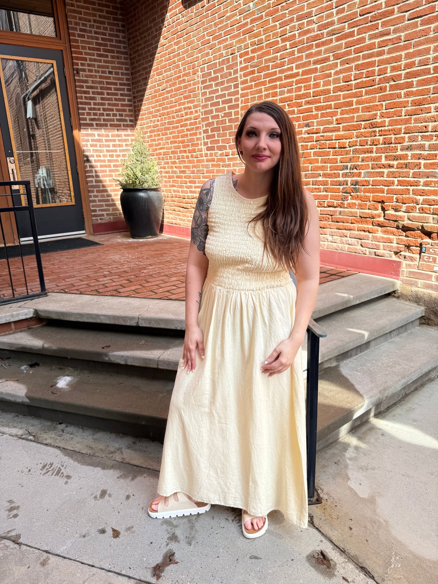 Juniper Maxi Dress in Pineapple