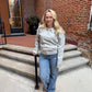 Aria Embroidered Polo Sweater