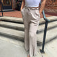 Rachel Palazzo Pants in Tan
