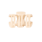 Classic Almond Beige Petite Claw Clip