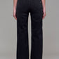 Black Hidden Denim Clean Stretch Straight Leg Jeans