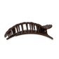 Flat Round Hair Clip | Large | Truly Taupe Quilted