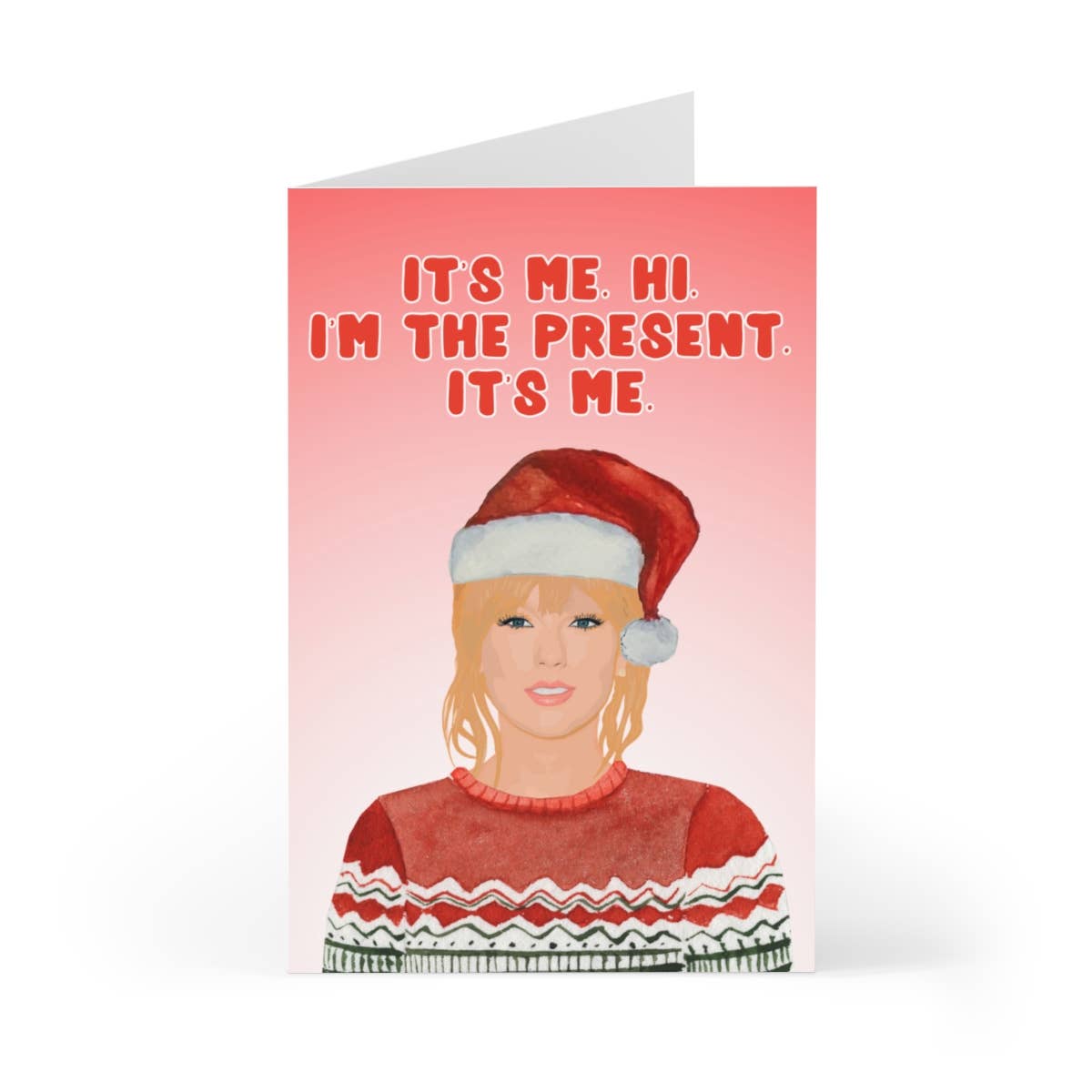 Taylor Swift Funny Christmas Card