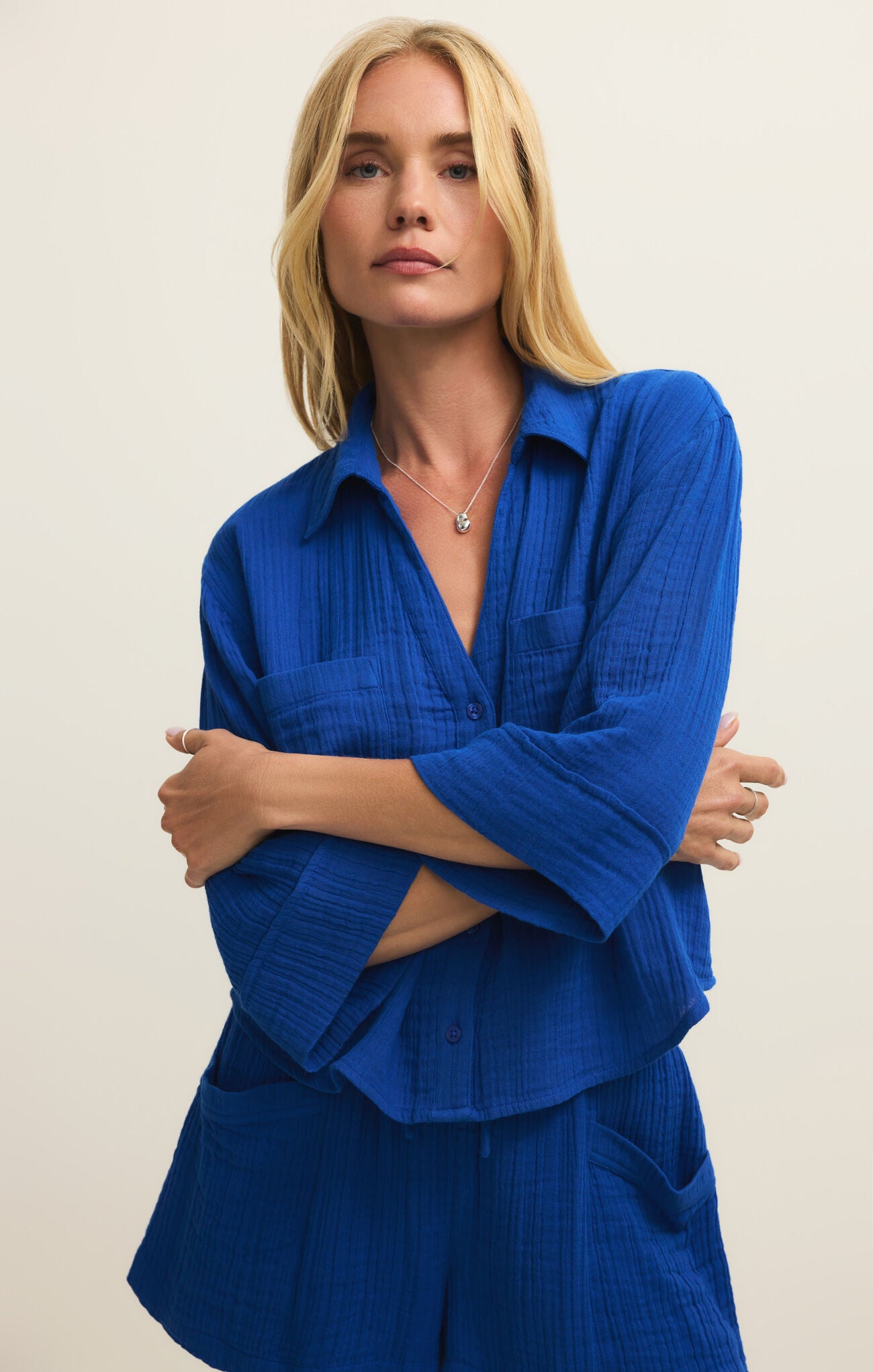 Helena Shirt in Nautical