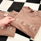 I need a coffee Embroidered Tee