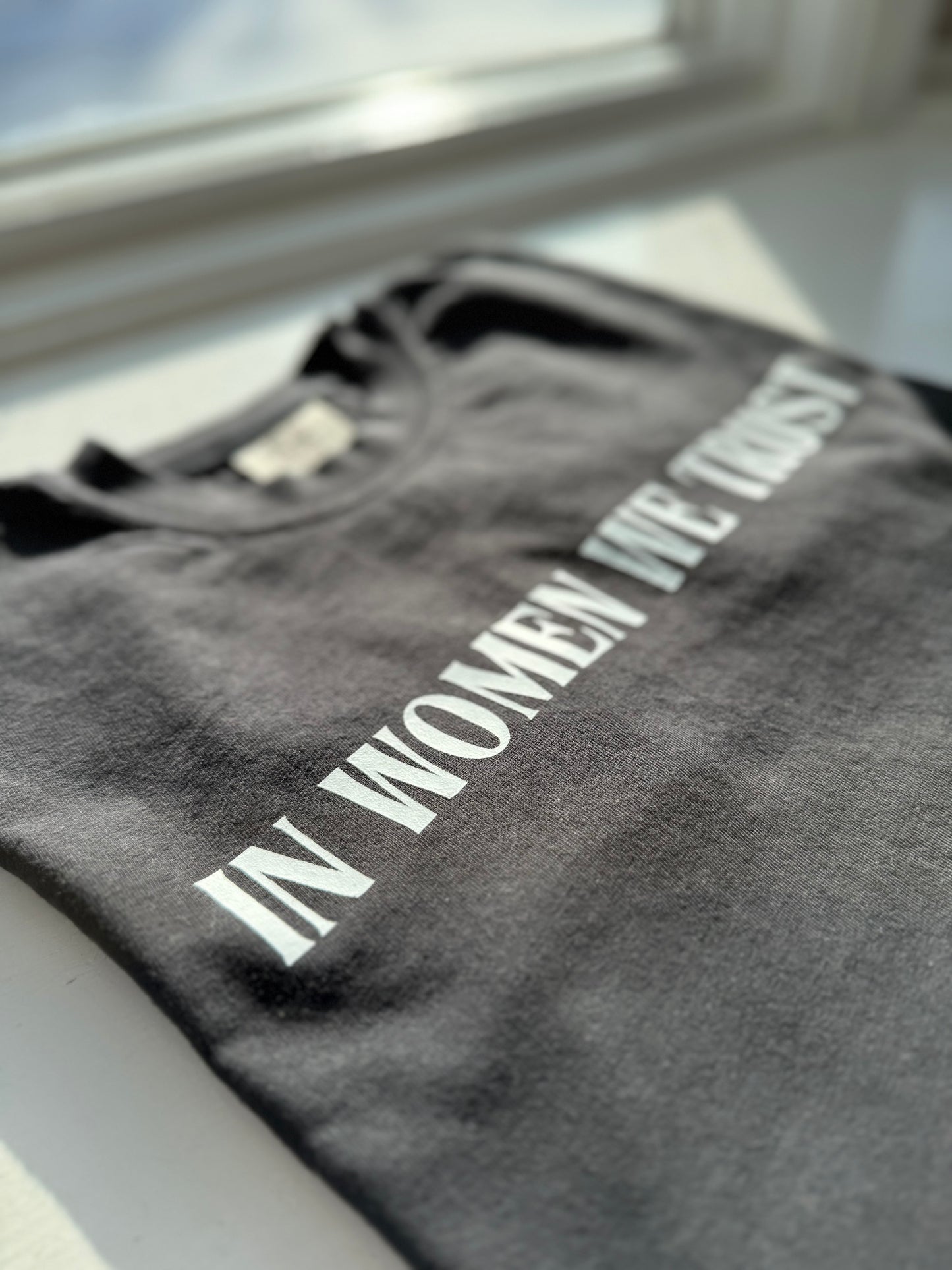 In Women We Trust Graphic Tee