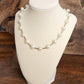 Floating Pearls Elegant Short Necklace in Silver
