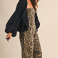 Christina Balloon Sleeve Cardigan in Black