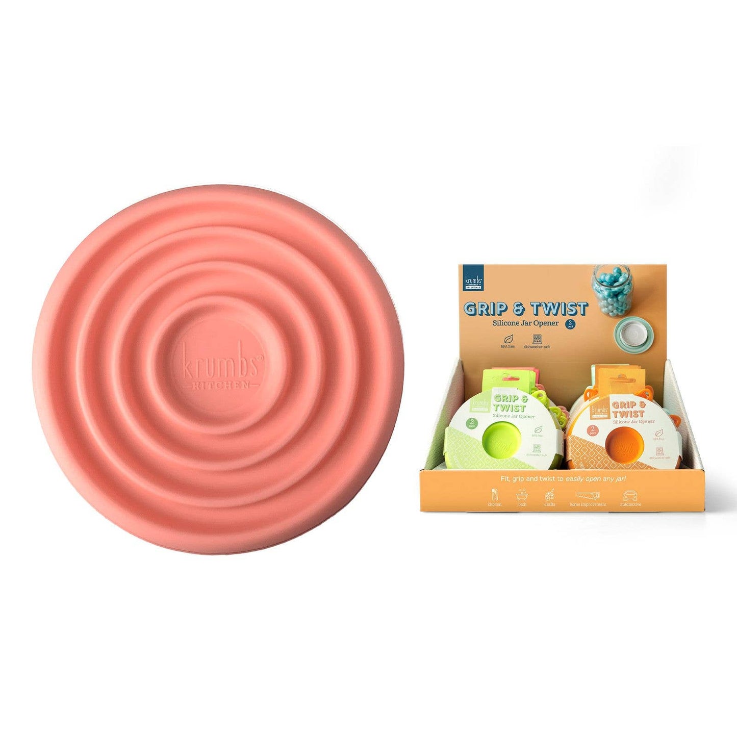 Krumbs Kitchen Essentials Silicone Jar Opener