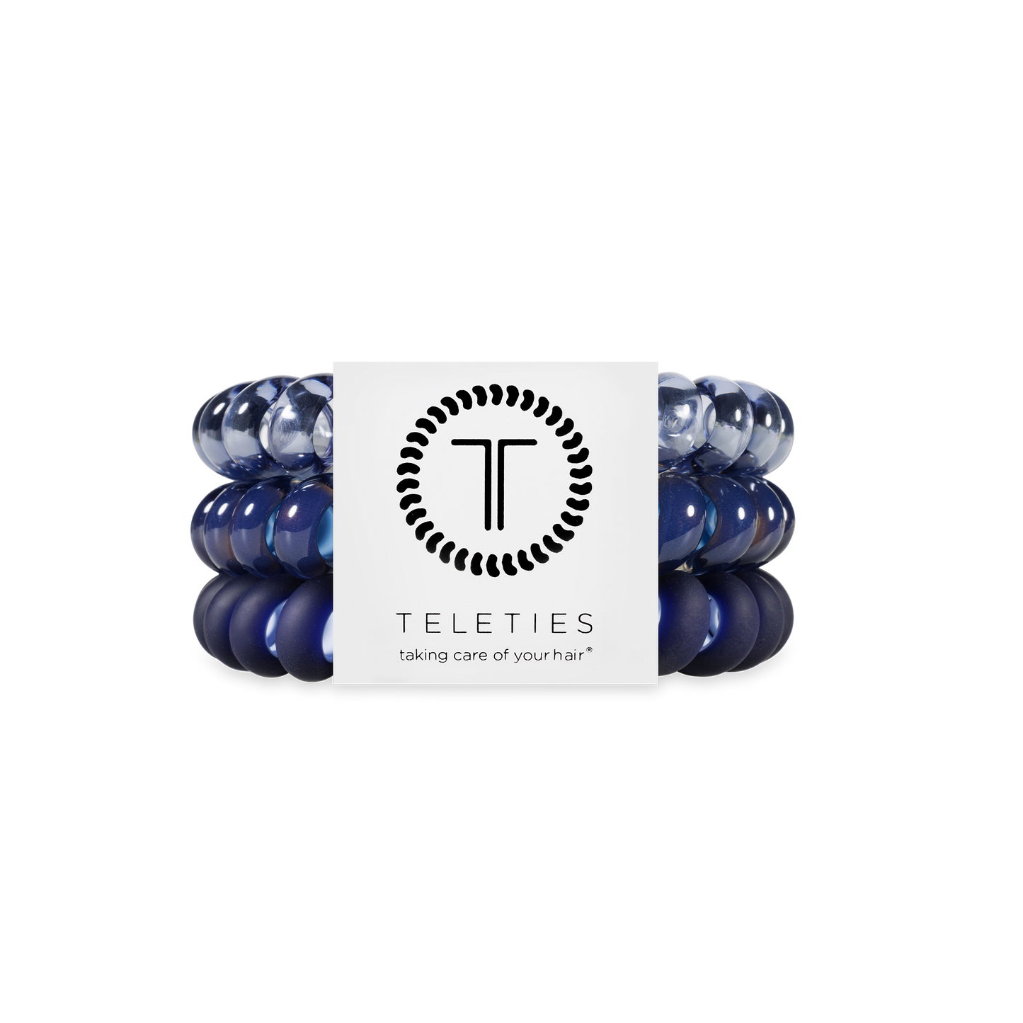 Large Nightfall Navy Hair Ties