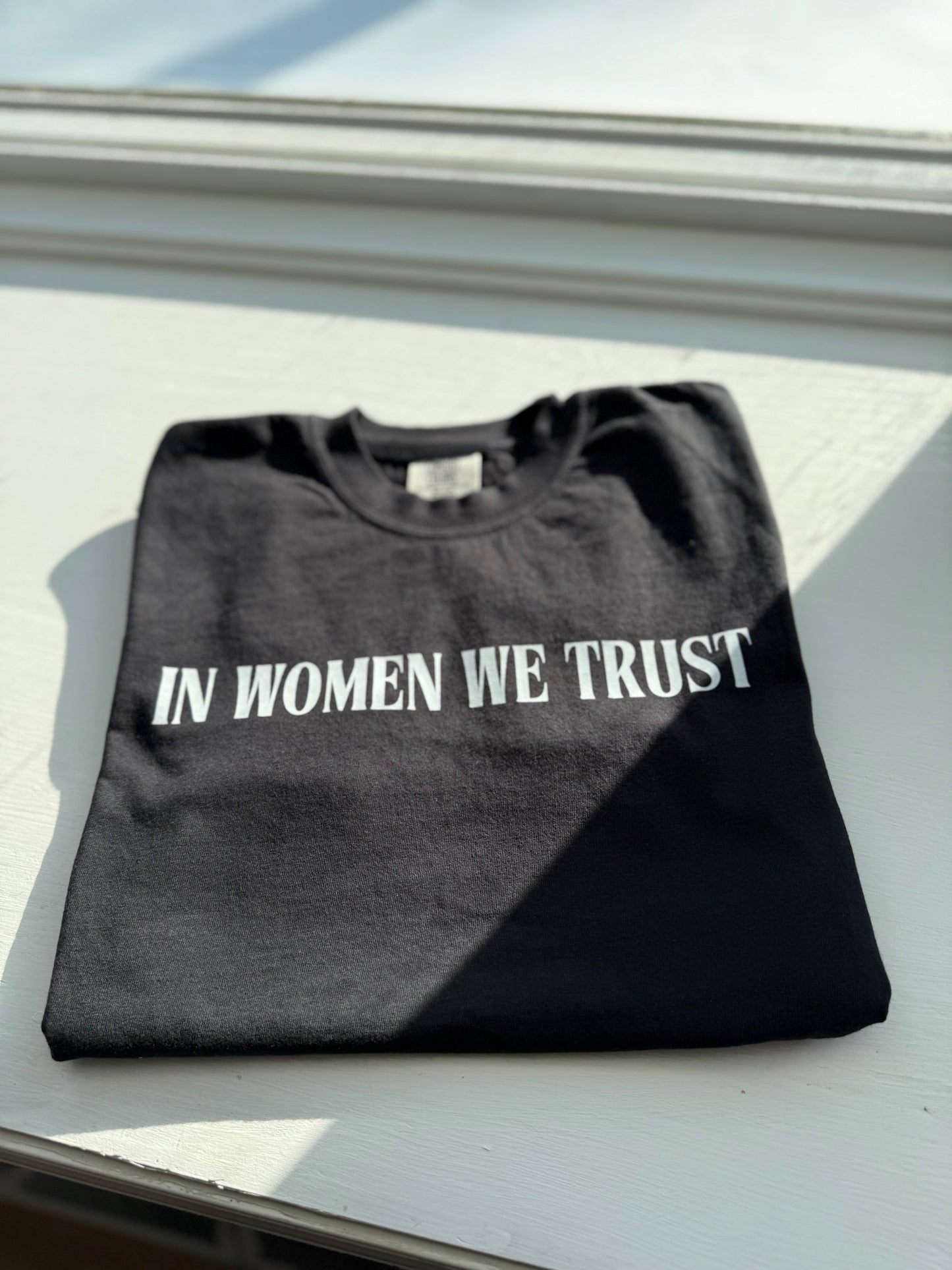 In Women We Trust Graphic Tee