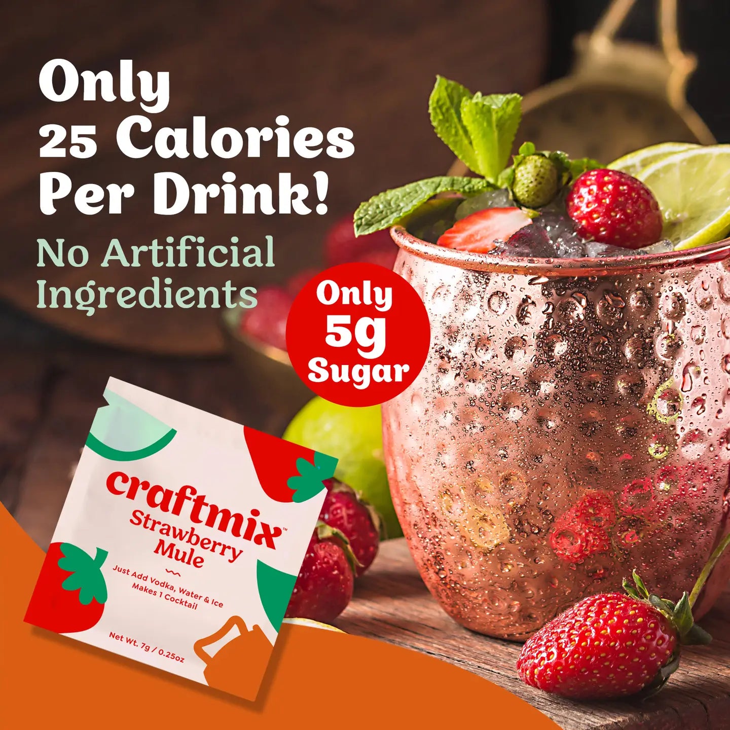 Strawberry Mule Cocktail Mixer