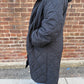 Norah Quilted Puffer Jacket in Black