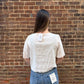La Belle Linen Top in White