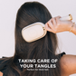 Detangler Hair Brush for Thick Hair in Tan