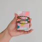 Neutral Dots Snap Clips 2-Pack: Black