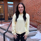 Classic Boyfriend Sweatshirt in Butter Yellow