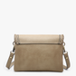 Sloane Flapover Crossbody in Parchment