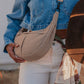 Caramel Crescent Bag