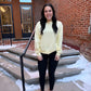 Classic Boyfriend Sweatshirt in Butter Yellow