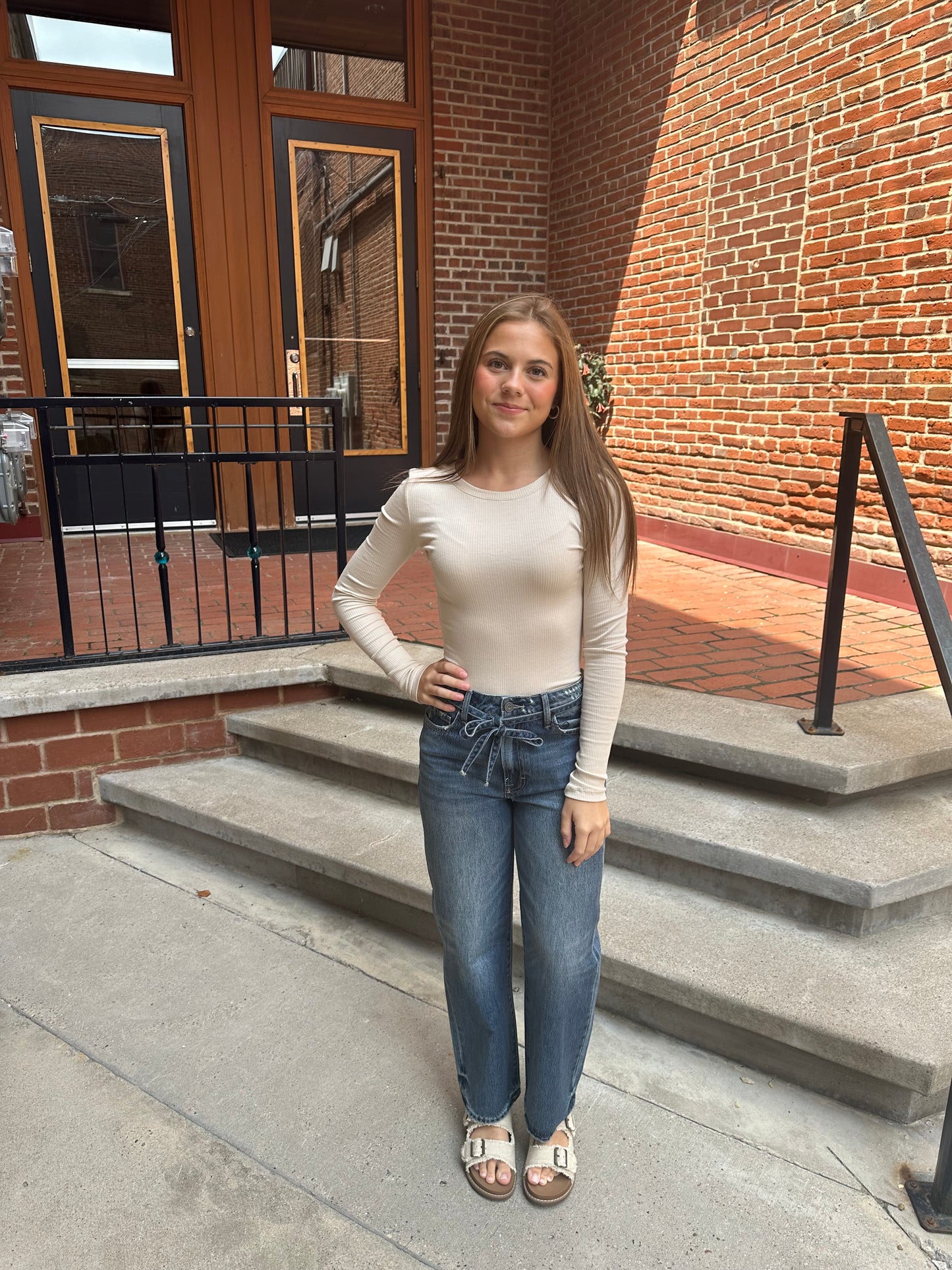 Brittany Long Sleeve in Rainy Day