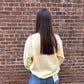 Classic Boyfriend Sweatshirt in Butter Yellow