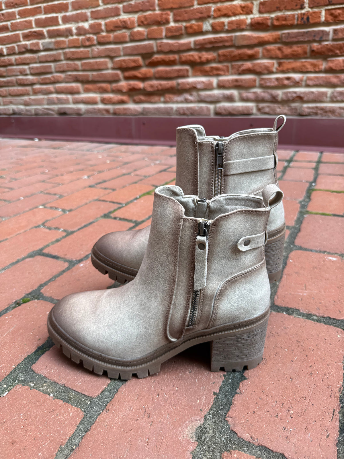 Maeve Tan Booties