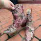 The Karina Mauve Tapestry Fall Bootie