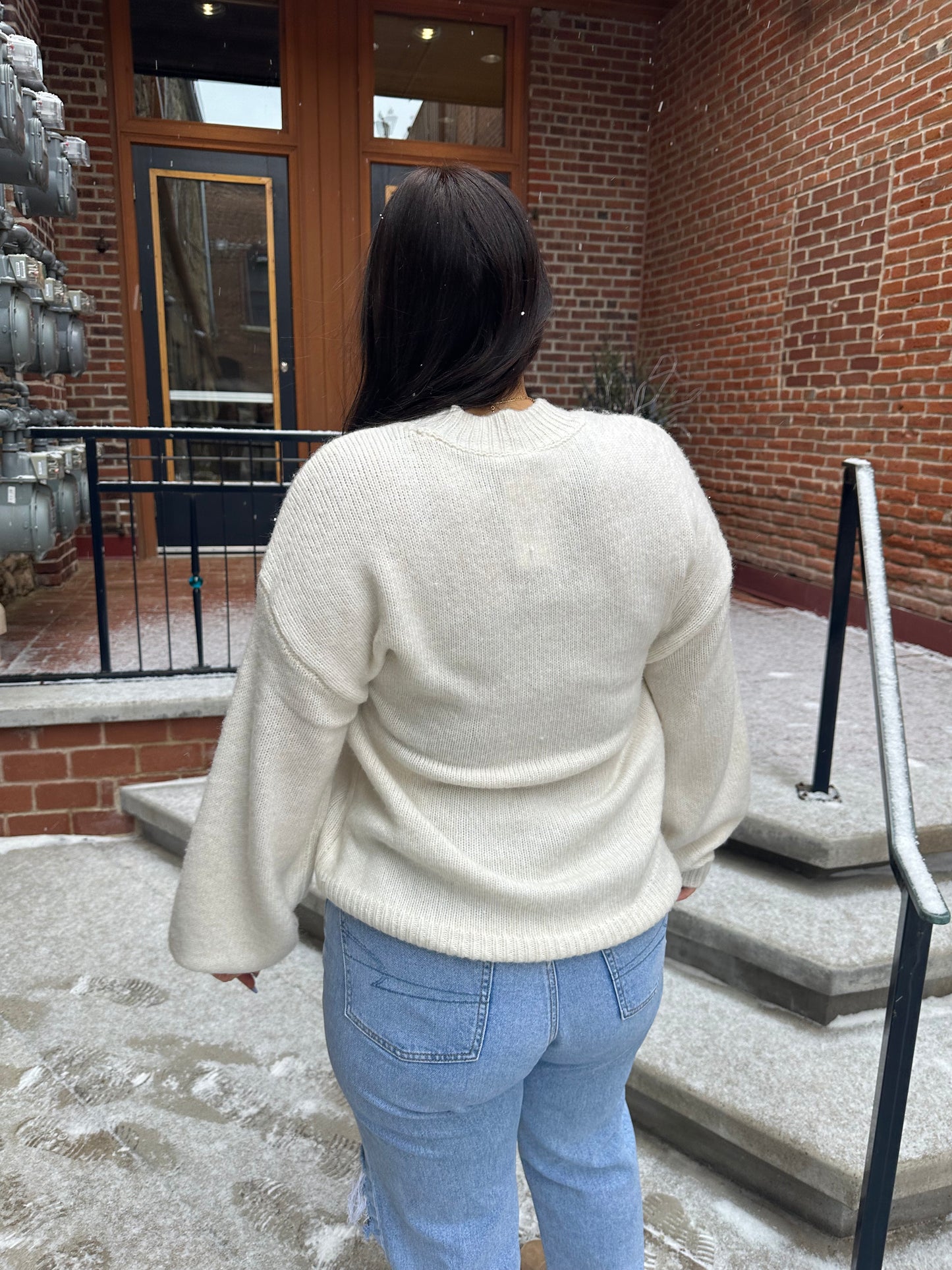 Danica Sweater in Sea Salt