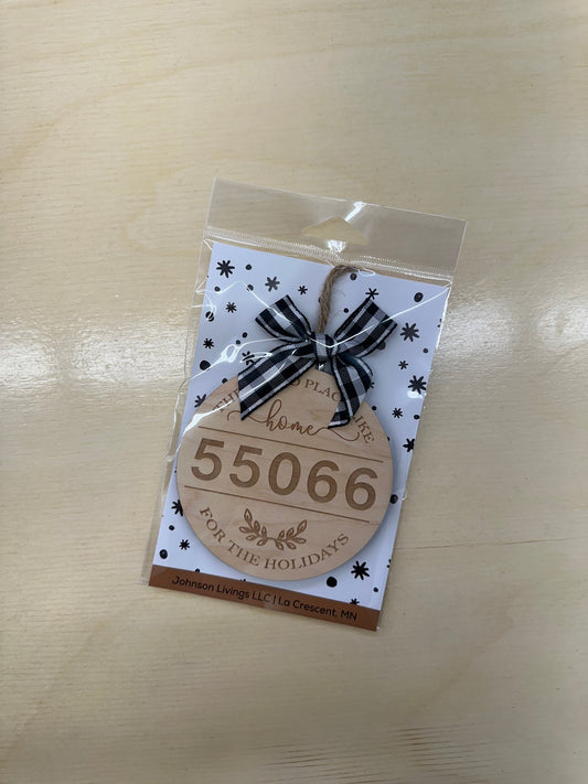 55066 Zip Code Ornament