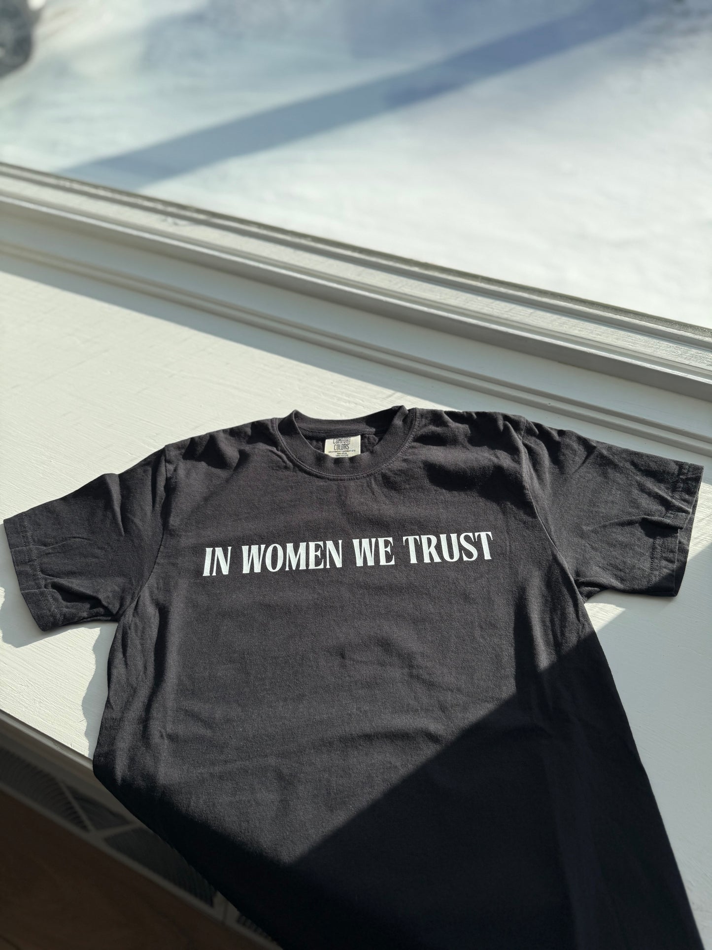 In Women We Trust Graphic Tee