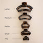 Open Tortoise Petite Hair Clip