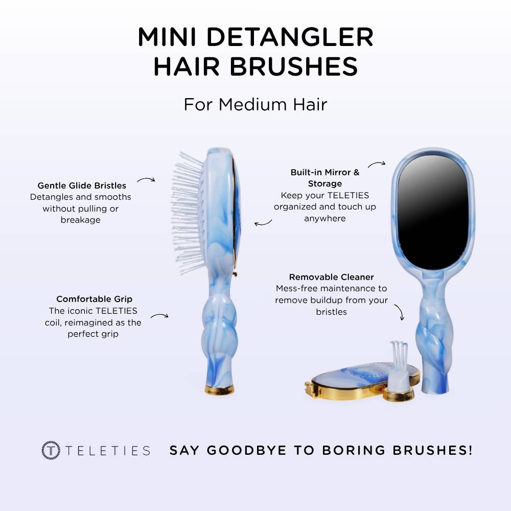 Mini Detangler Brush Medium Tide & True