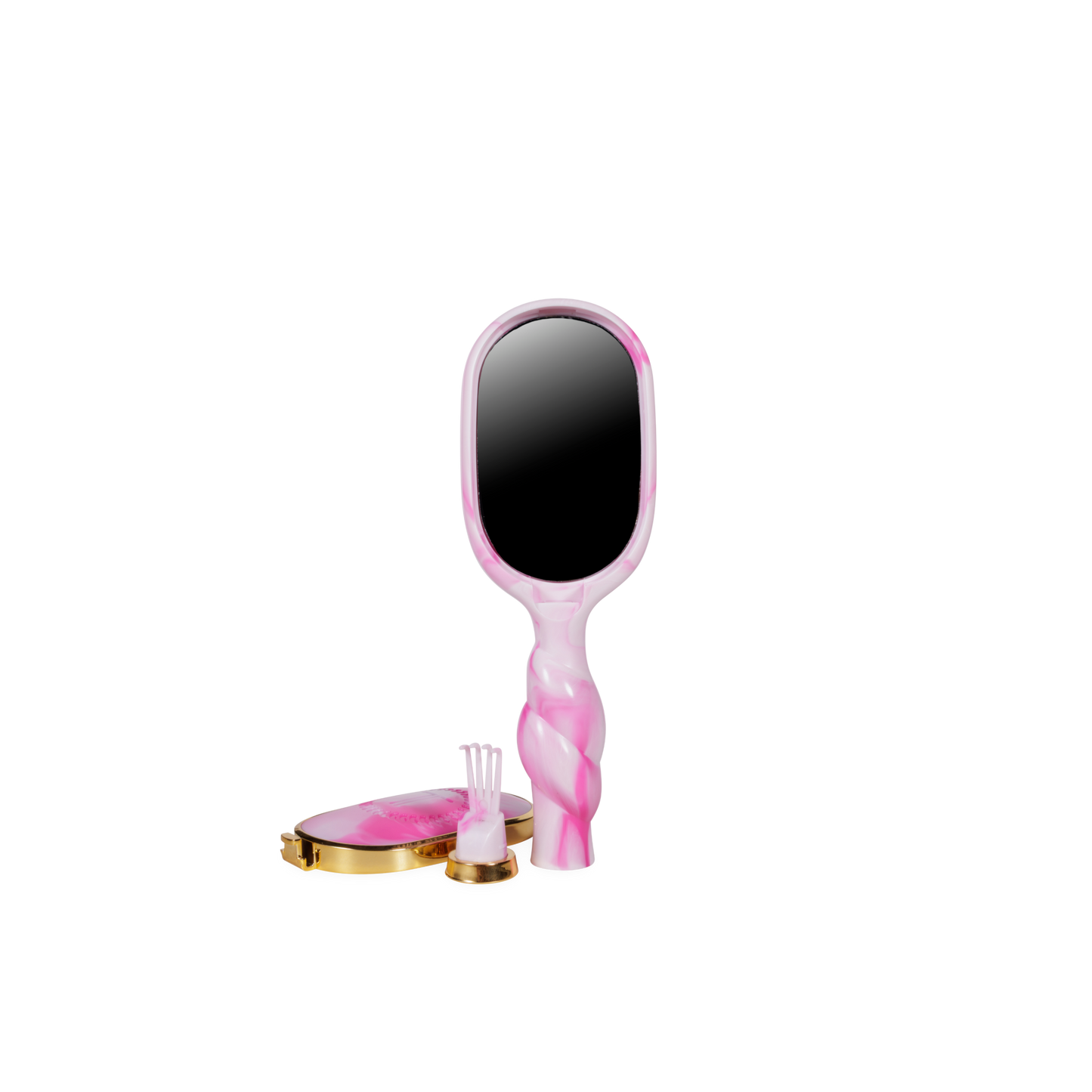 Mini Detangler Brush Medium in Pink