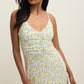 Faya Idra Ditsy Maxi Dress