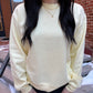 Classic Boyfriend Sweatshirt in Butter Yellow
